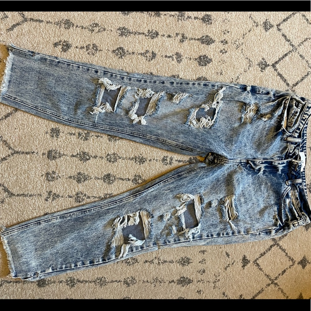 Kancan Distress Jeans